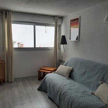 Studio La Mongie Au Pied Des Pistes Parking Couvert Bagian luar foto