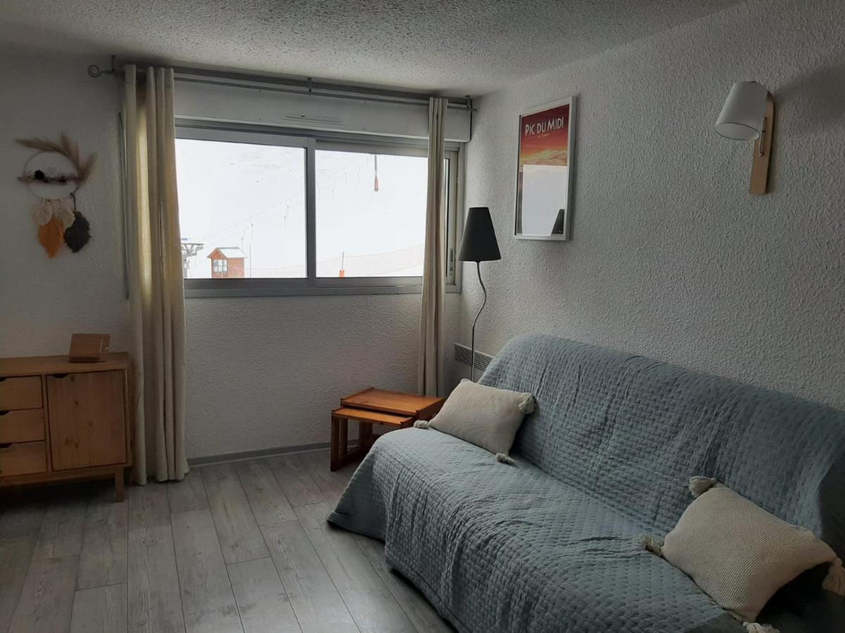 Studio La Mongie Au Pied Des Pistes Parking Couvert Bagian luar foto